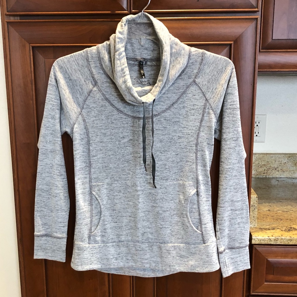 Kuhl Gray Cowl Neck Sweatshirt